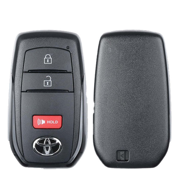 2023-2025 Toyota 4 Runner / Landcruiser / Sequoia / Tacoma / 3-Button Smart Key / PN: 8990H-0C030 / HYQ14FBX / OEM 2023-2025 Toyota 4 Runner / Landcruiser / Sequoia / Tacoma / 3-Button Smart Key / PN: 8990H-0C030 / HYQ14FBX / OEM